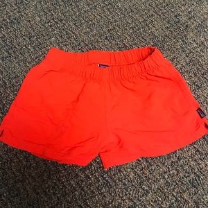 X-Small Red Patagonia Barely Baggie Shorts